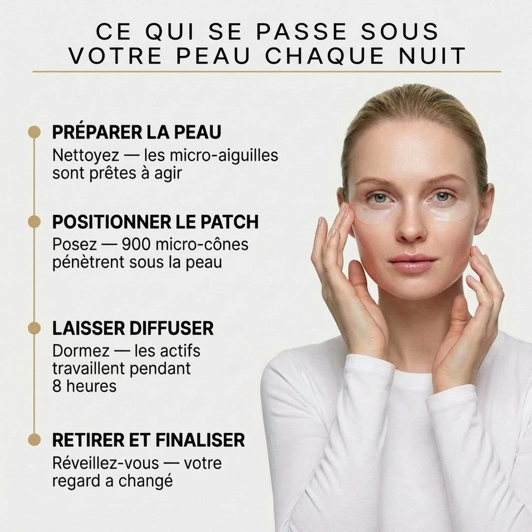 Patch Microaiguilles Contour des Yeux— Anti-Cernes & Ridules